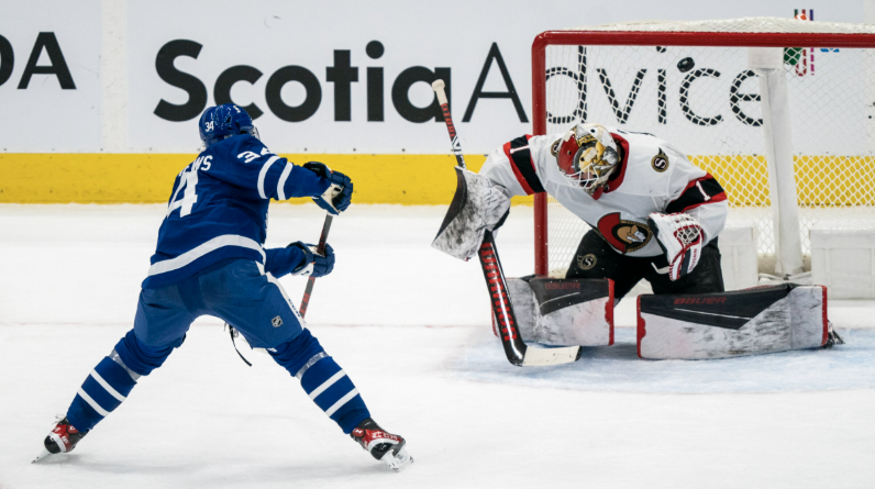 Auston Matthews shootout winner